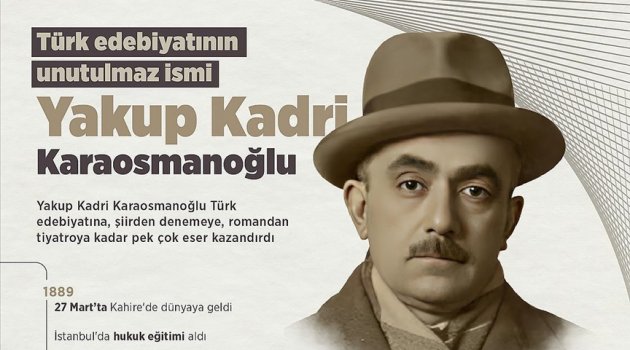 Eserlerinin klasikleştiğini gördü: Yakup Kadri Karaosmanoğlu