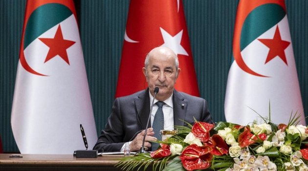 Cezayir Cumhurbaşkanı Tebbun Türkiye'de