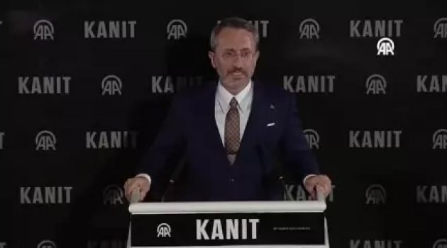 Cumhurbaşkanlığı İletişim Başkanı Fahrettin Altun işgalci İsrail'i hedef aldı