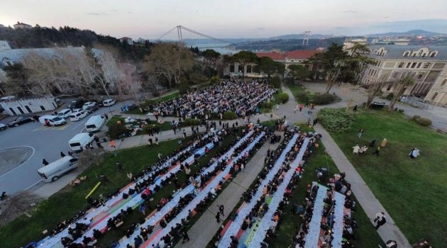 Boğaziçi Üniversitesi'nde iftar programı! 