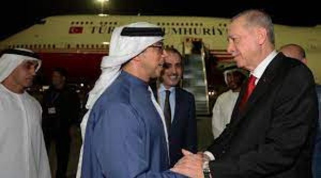 Cumhurbaşkanı Erdoğan, Birleşik Arap Emirlikleri'nde! 