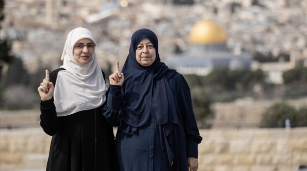Filistin’de sivil direnişinin sembolü: Mescid-i Aksa’nın “murabıta” kadınları