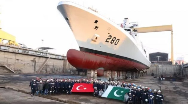 İlk iki gemi İstanbul’da kalan iki gemi de Pakistan’da inşa edildi
