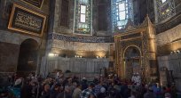 Ayasofya'da İstanbul'un fethi için mevlit okutuldu