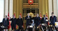 Cumhur İttifakı liderlerinden tarihi kare