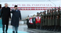 Cumhurbaşkanı Erdoğan, Endonezya Cumhurbaşkanı Subianto'yu havalimanında karşıladı