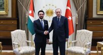 Cumhurbaşkanı Erdoğan, Ürdün Haşimi Krallığı Veliaht Prensi Hüseyin Bin Abdullah'ı kabul etti